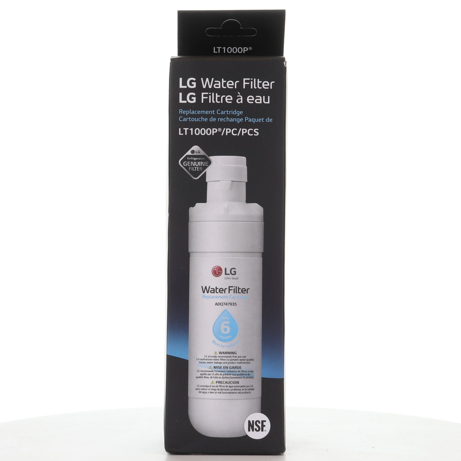 LG LT1000P / ADQ747935 Replacement Refrigerator Water Filter - AGF80300704