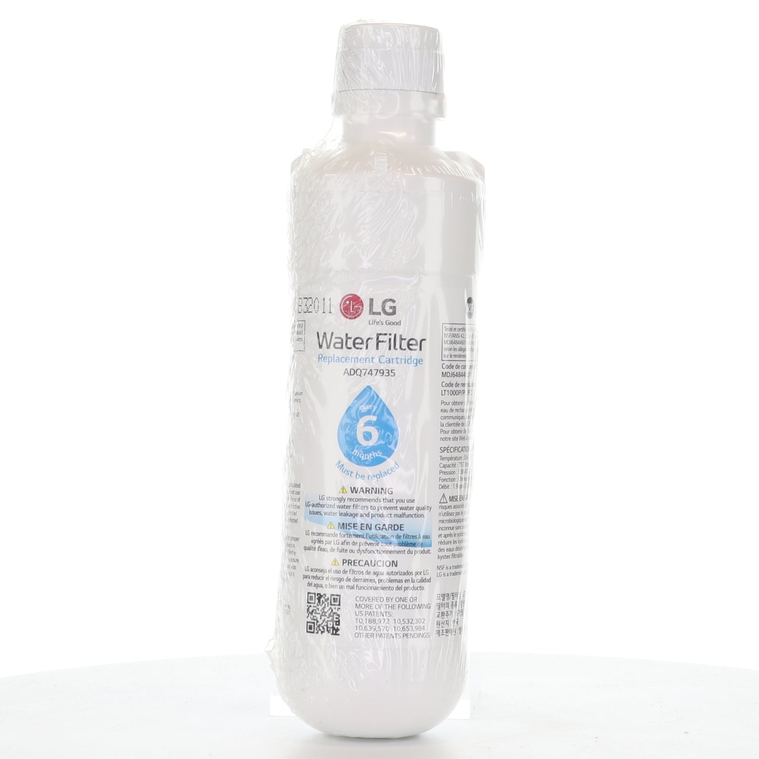 LG LT1000P / ADQ747935 Replacement Refrigerator Water Filter - AGF80300704