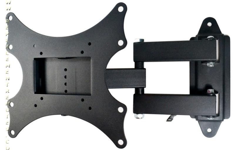 Mr-Bracket 13 to 37 Inch Articulating Tilting TV Universal Wall Mount