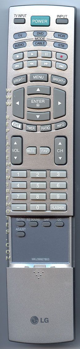 LG MKJ39927803 TV Remote Control