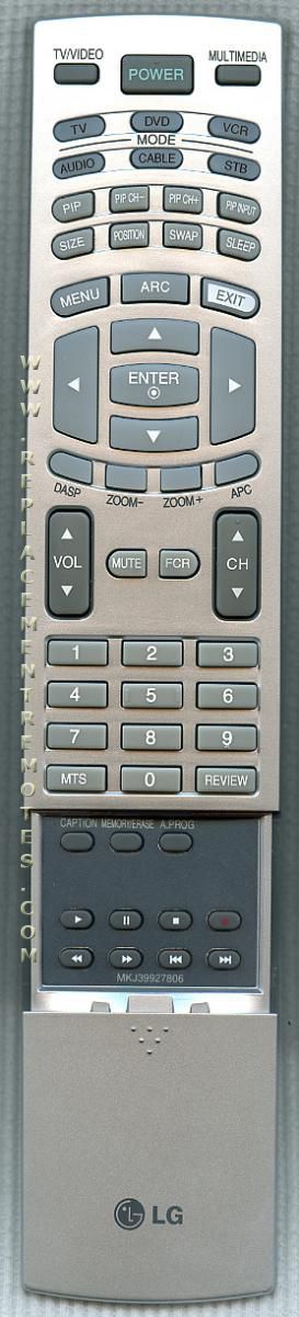 LG MKJ39927806 TV Remote Control