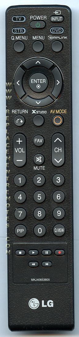 LG MKJ40653805 TV Remote Control