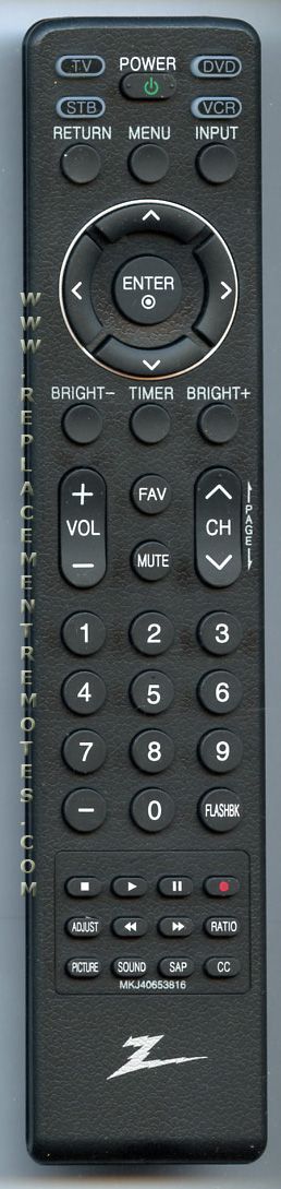 LG MKJ40653816 TV Remote Control