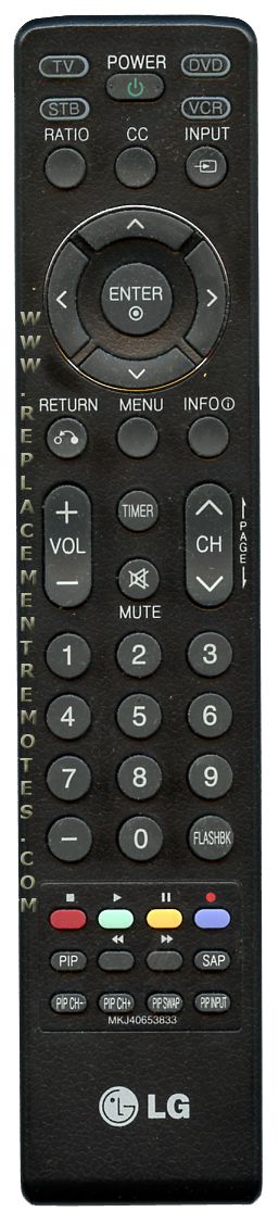 LG MKJ40653833 TV Remote Control