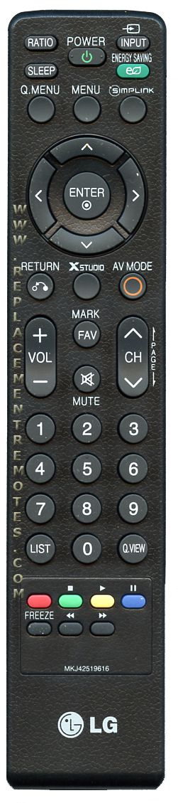 LG MKJ42519616 TV Remote Control