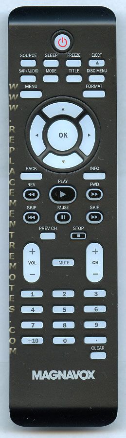 Magnavox NF801UD TV/DVD Remote Control