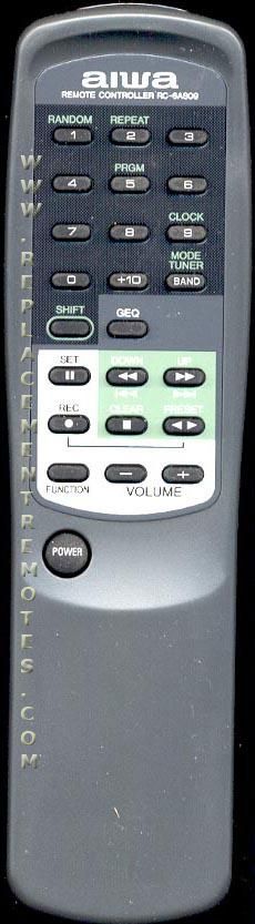 Aiwa RC6AS09 Audio Remote Control