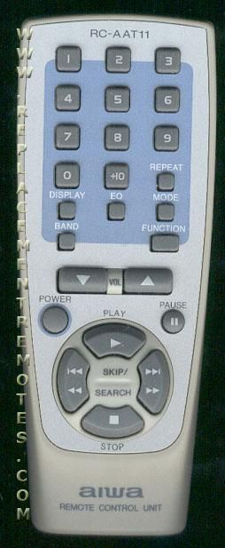 Aiwa RCAAT11 Audio Remote Control