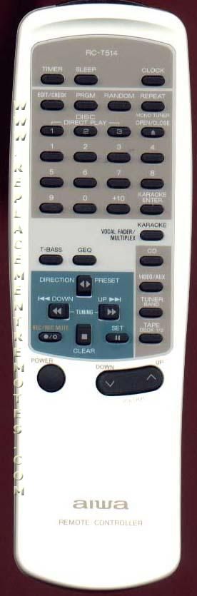 Aiwa RCT514 Audio Remote Control