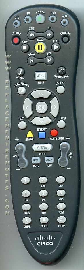 Cisco RC1534817/00 Satellite Remote Control