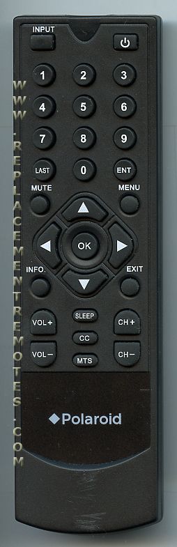 Polaroid RC6078B TV Remote Control