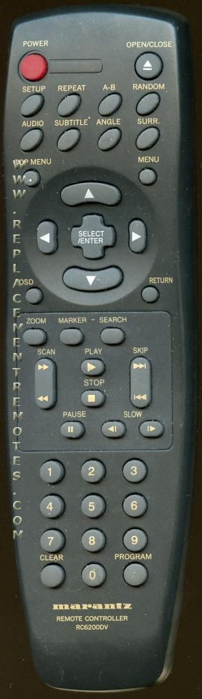 Marantz RC6200DV Audio Remote Control