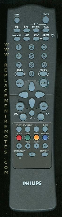 Philips RCA10U81E TV Remote Control