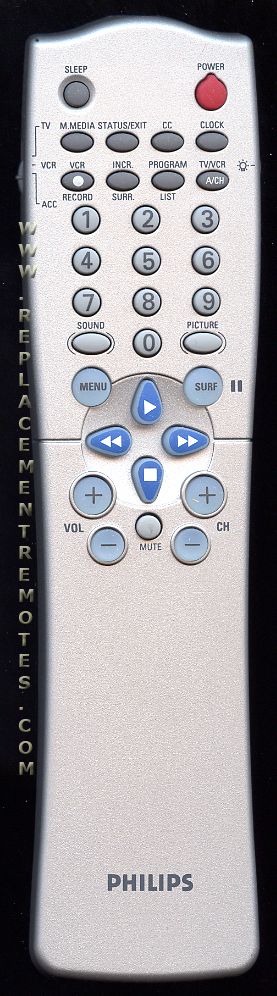 Philips RCA81BXS TV Remote Control