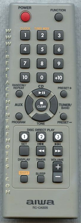 Aiwa RCCAS05 Audio Remote Control