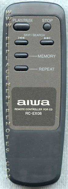 Aiwa RCEX08 CD Remote Control