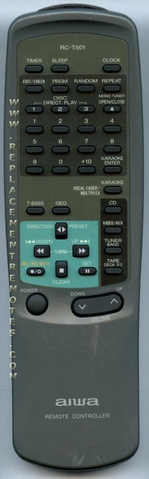 Aiwa RCT501 Audio Remote Control