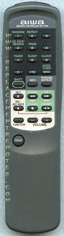 Aiwa RCT519 Audio Remote Control