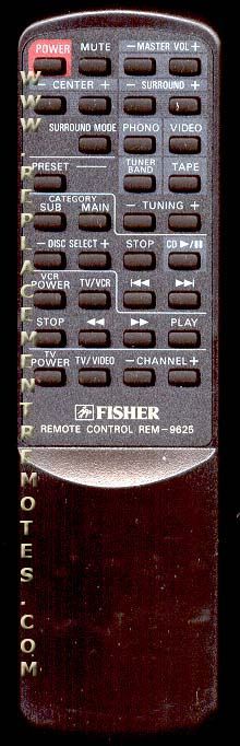 Fisher REM962S Audio Remote Control