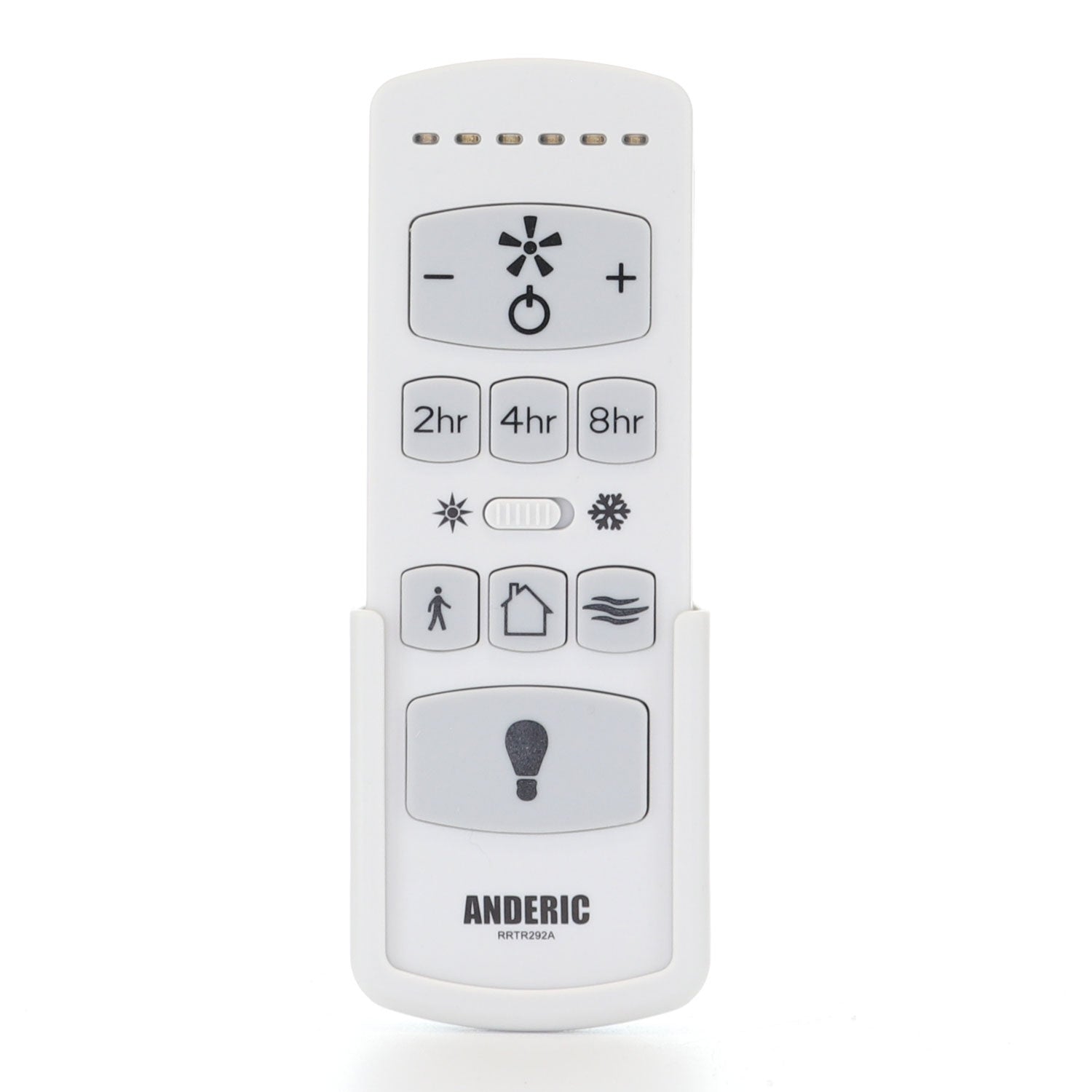 Anderic RRTR292A for Harbor Breeze KUJCE10612 TR292A TRD050G1M 2AQZU18053 Ceiling Fan Remote Control