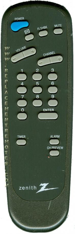 Zenith SC652 Concierge TV Remote Control