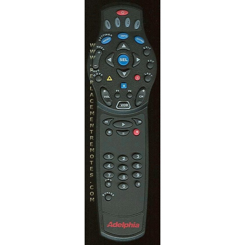 Adelphia ENTEXPL3005 Cable Remote Control