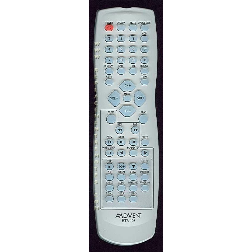 Advent HTR108 TV/DVD Remote Control