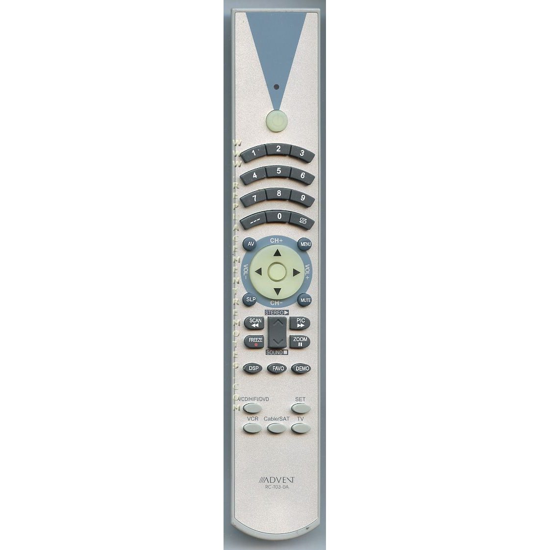 Advent RC1030A TV Remote Control