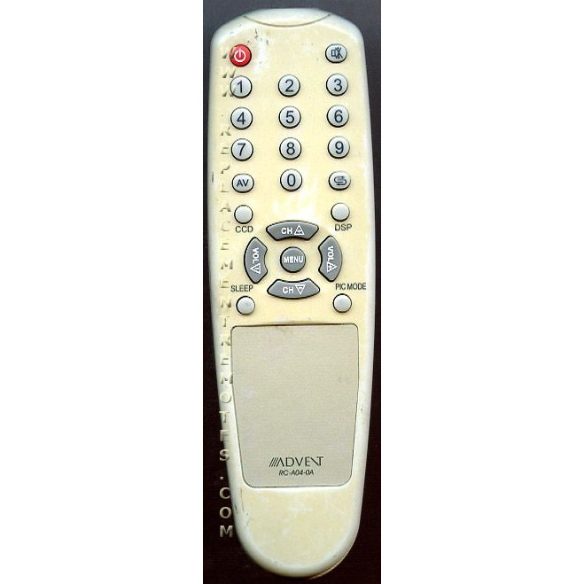 Advent RCA040A TV Remote Control