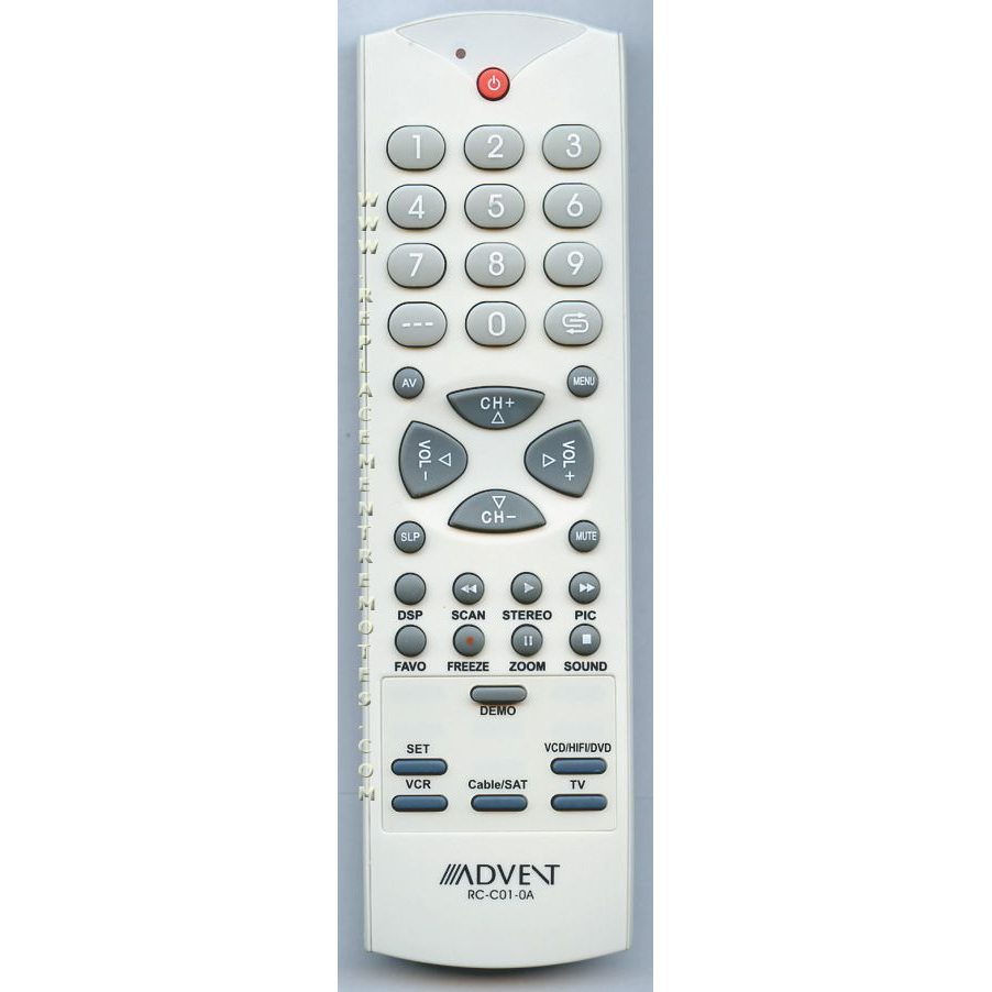 Advent RCC010A TV Remote Control