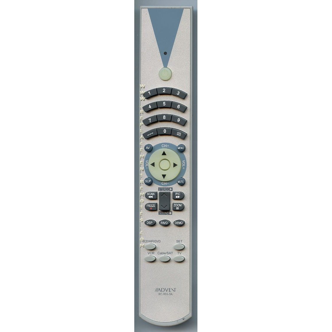 Advent RCT030A TV Remote Control