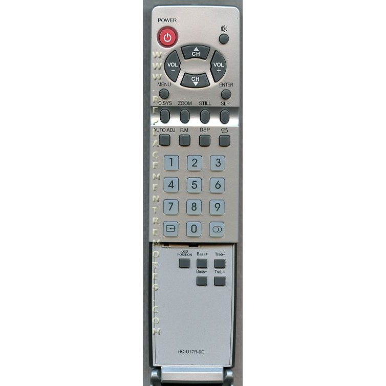 Advent RCU17R0D TV Remote Control