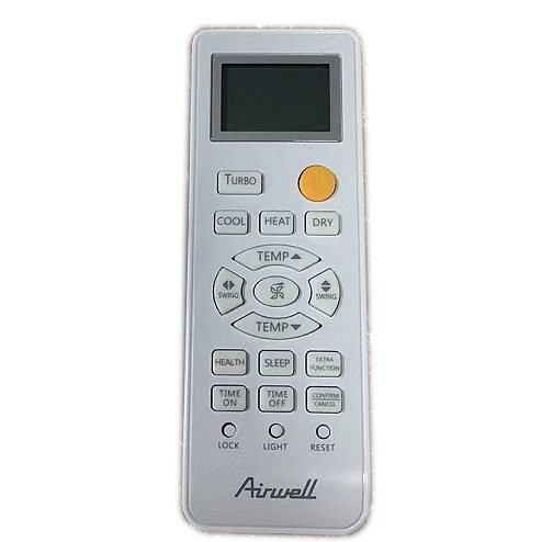 Airwell 0010401715EM Air Conditioner Remote Control