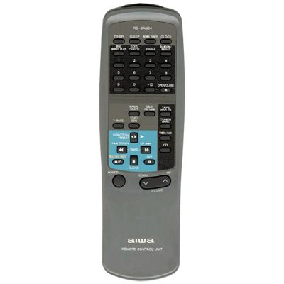 Aiwa 88NFV605010 Audio Remote Control