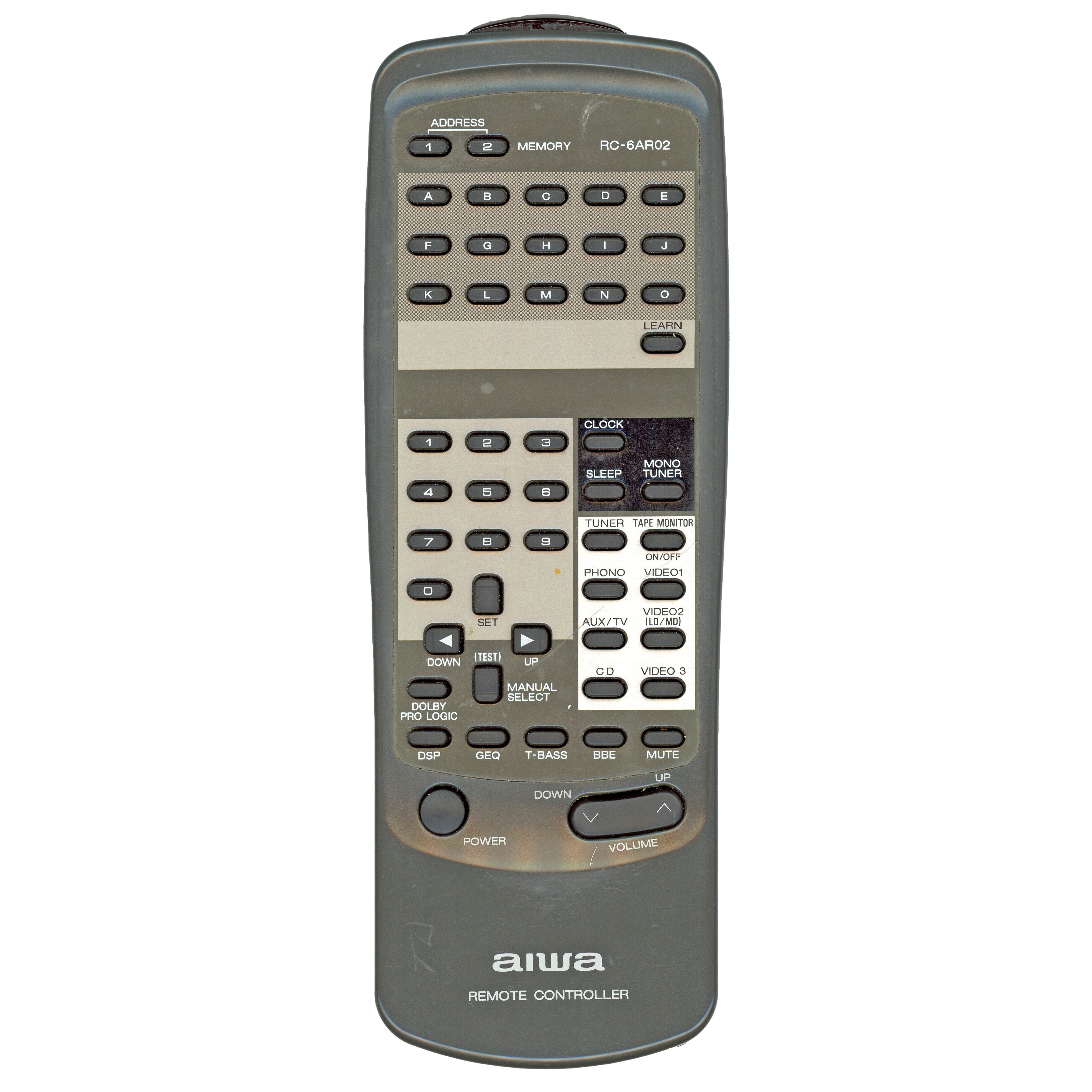 Aiwa RC6AR02 Audio Remote Control