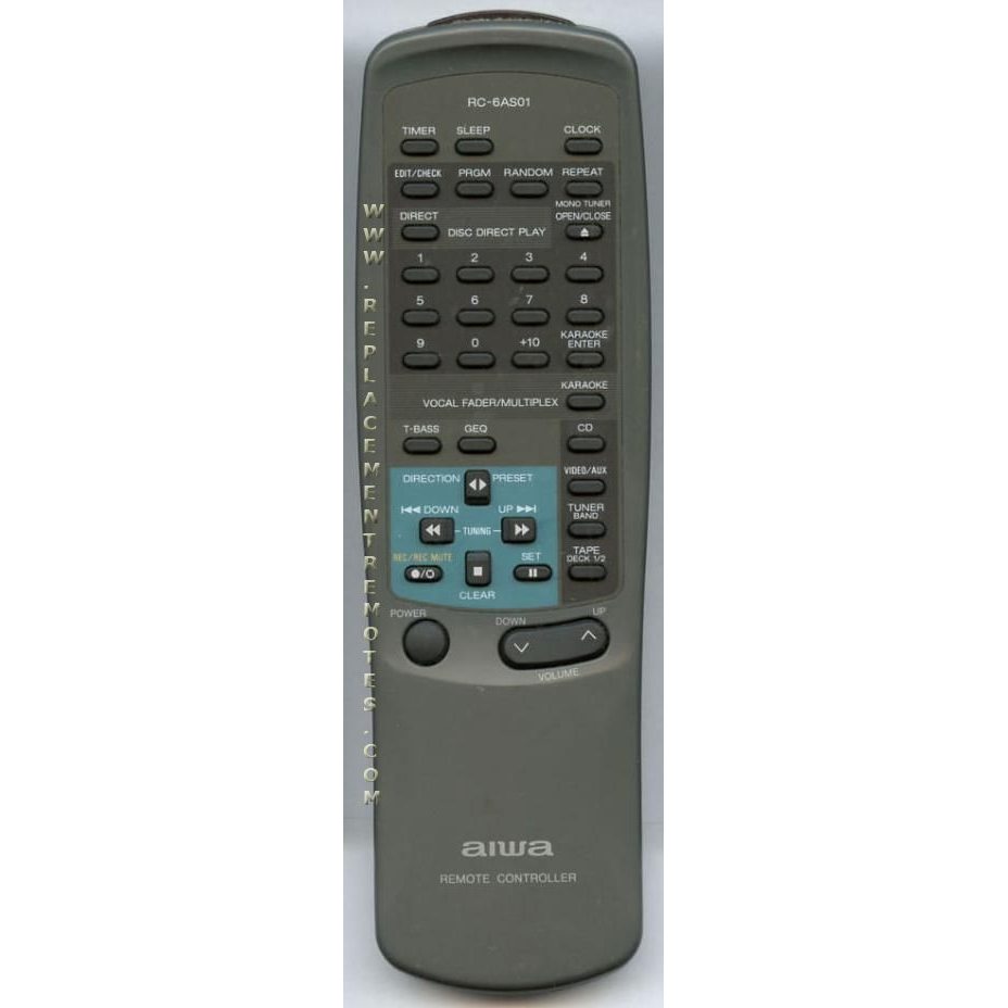 Aiwa RC6AS01 Audio Remote Control