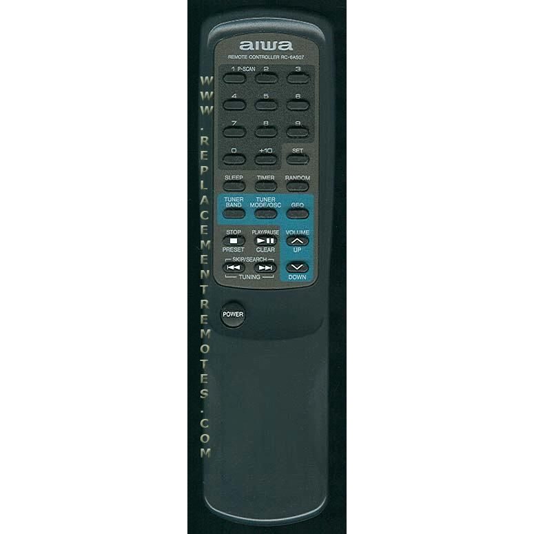 Aiwa RC6AS07 Audio Remote Control