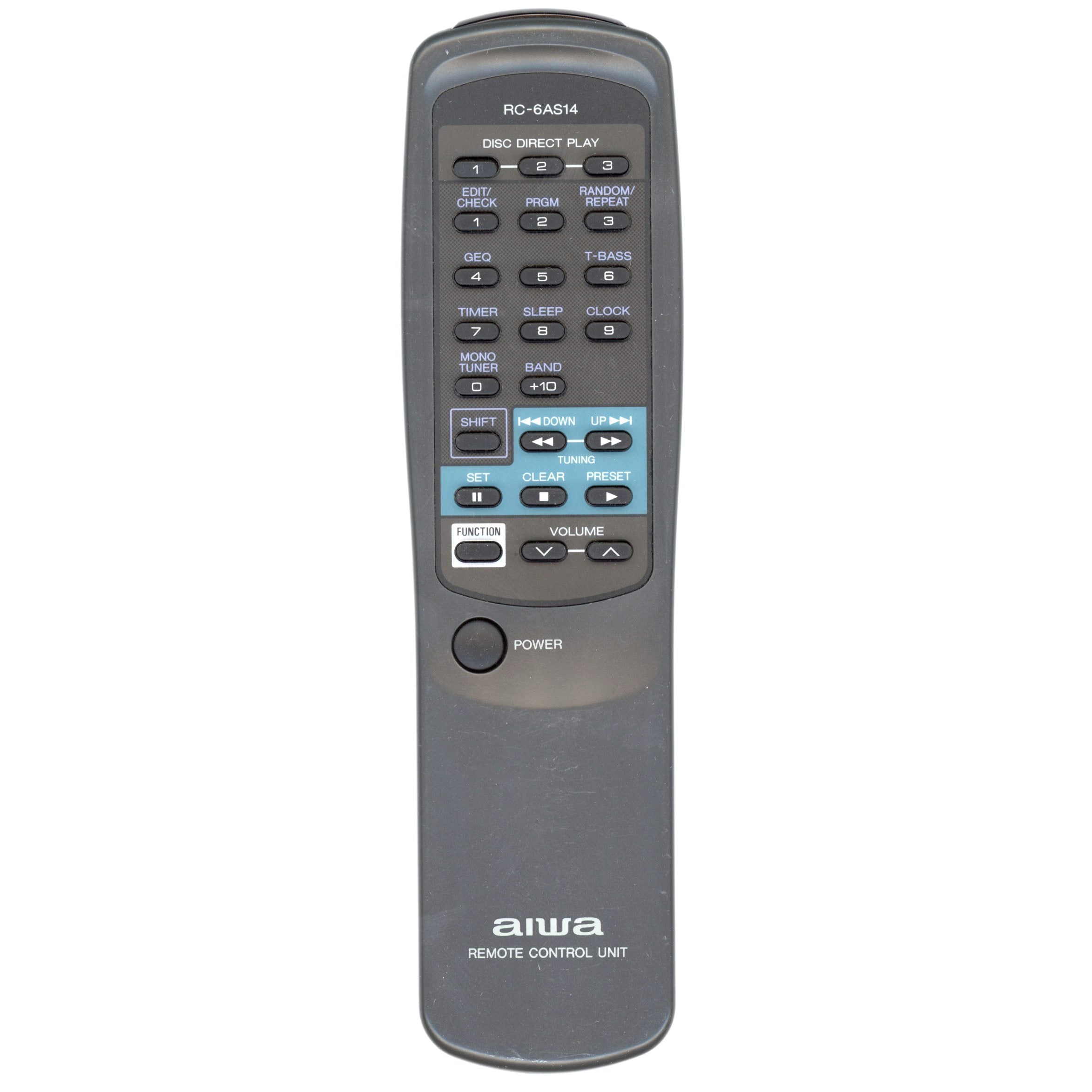 Aiwa RC6AS14 Audio Remote Control