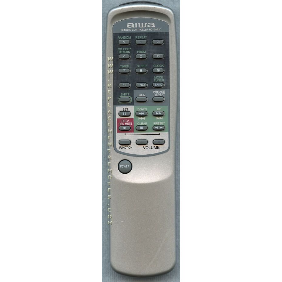 Aiwa RC6AS20 Audio Remote Control