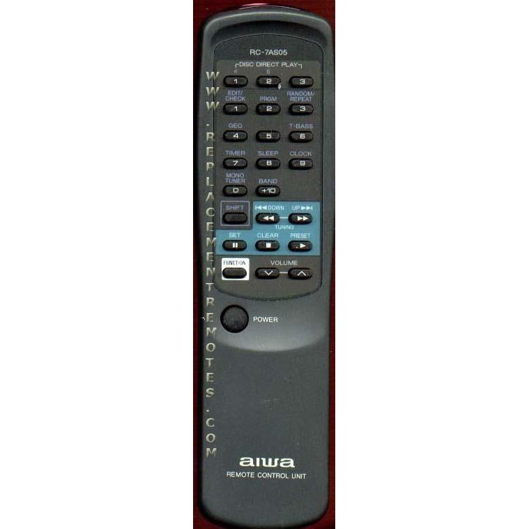 Aiwa RC7AS05 Audio Remote Control