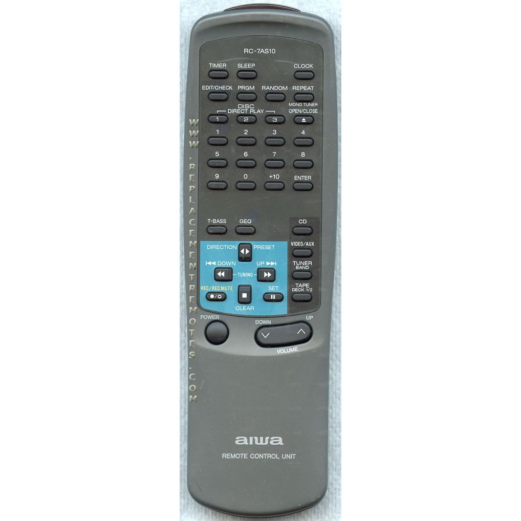 Aiwa RC7AS10 Audio Remote Control