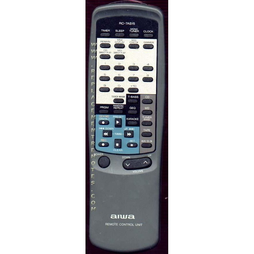 Aiwa RC7AS15 Audio Remote Control