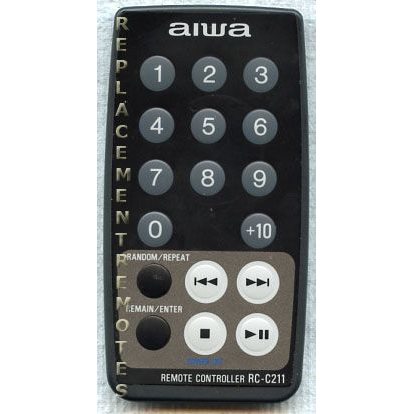 Aiwa RCC211 Audio Remote Control