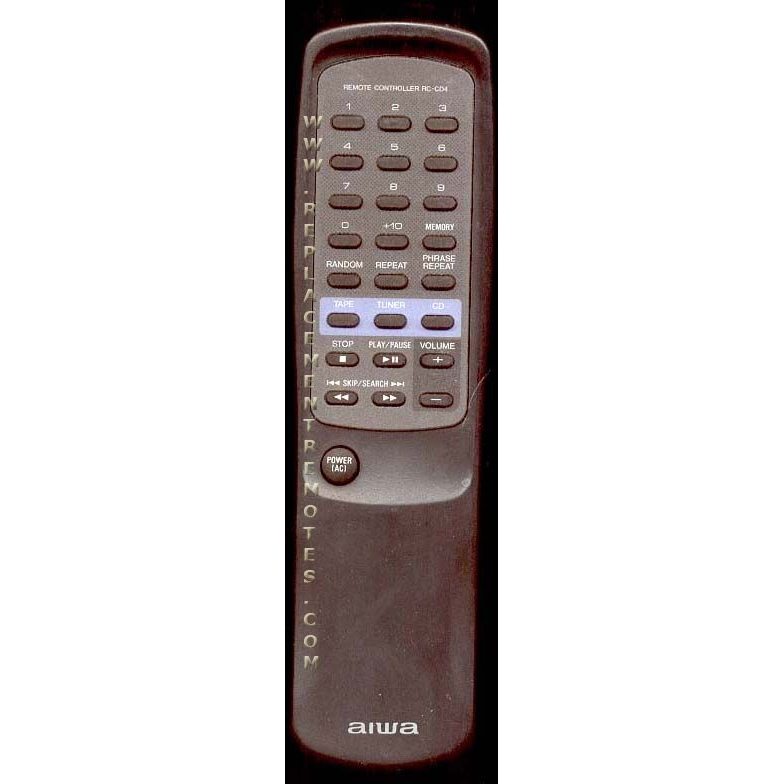 Aiwa RCCD4 Audio Remote Control