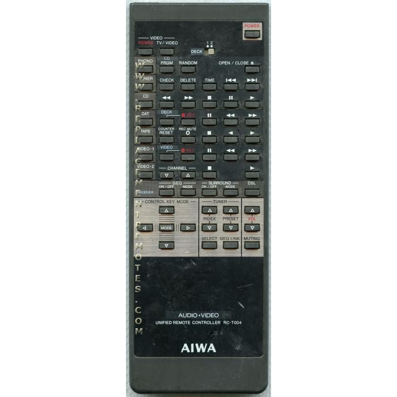 Aiwa RCT004 Audio Remote Control