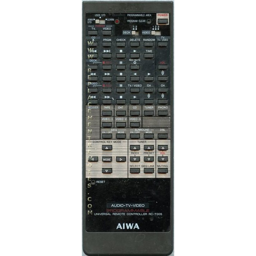 Aiwa RCT005 Receiver Remote Control