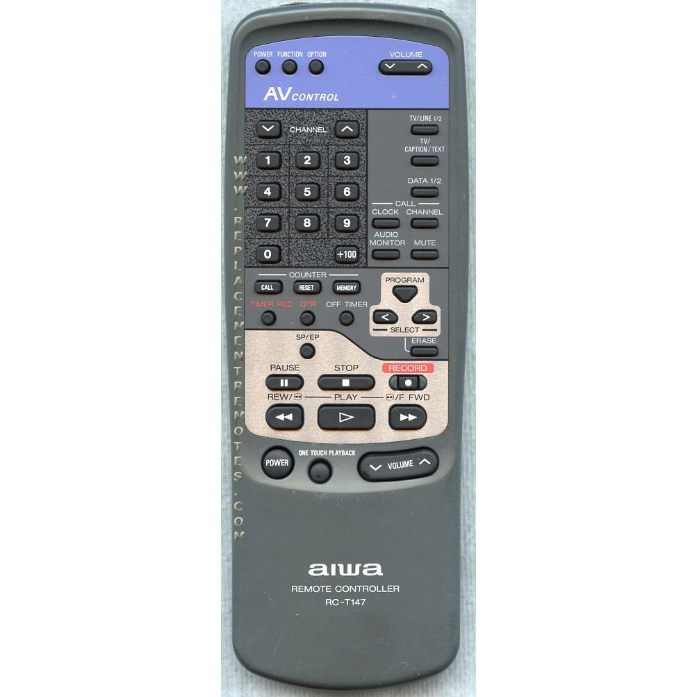 Aiwa RCT147 Audio Remote Control