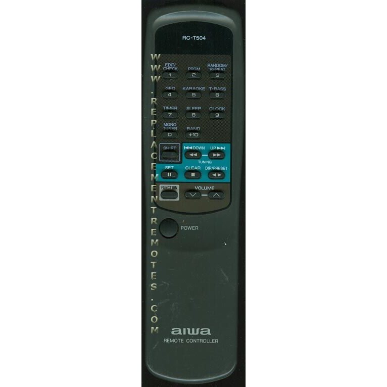 Aiwa RCT504 Audio Remote Control