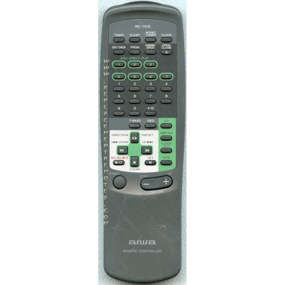 Aiwa RCT515 Audio Remote Control