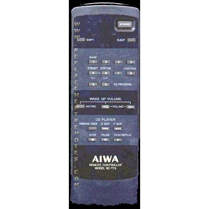 Aiwa RCT75 Audio Remote Control